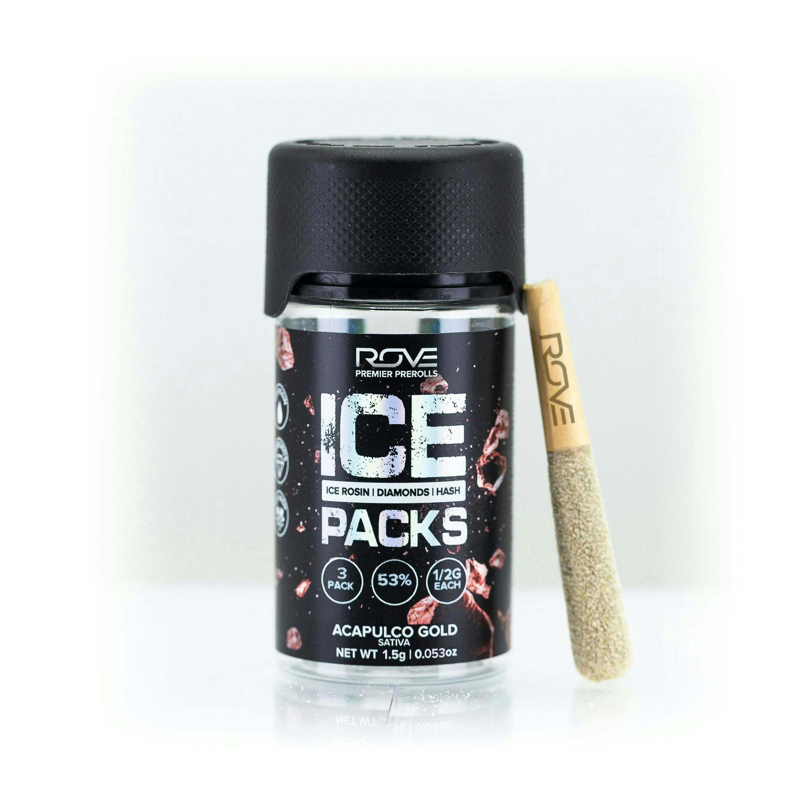 Acapulco Gold | Infused Ice Packs (Rosin, Hash, and Diamonds) | 3x 0.5g