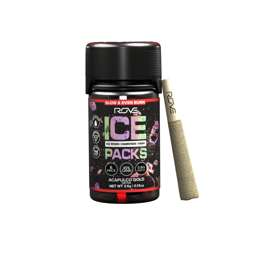 Acapulco Gold | Infused Ice Packs (Rosin, Hash, and Diamonds) | 6x 0.6g