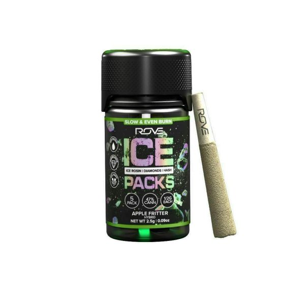 Apple Fritter | Infused Ice Packs (Rosin, Hash, and Diamonds) | 5x 0.5g