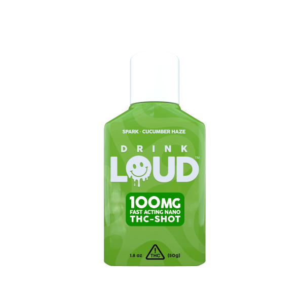 Drink Loud - Cucumber Haze | Spark Shot (100mg THC)