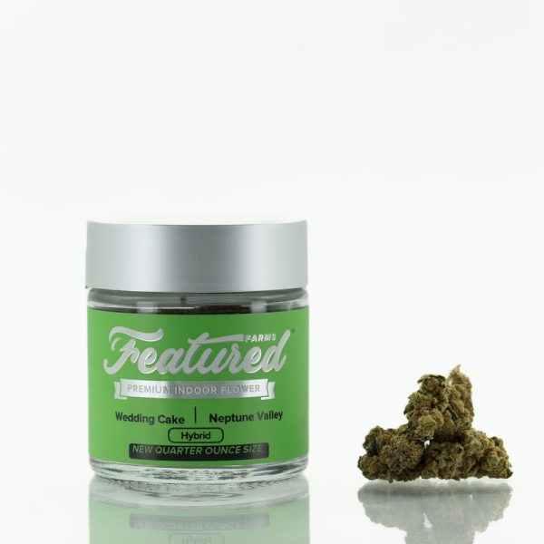 Featured Farms | 1/4oz Premium Indoor Flower | Wedding Cake | 7.0g
