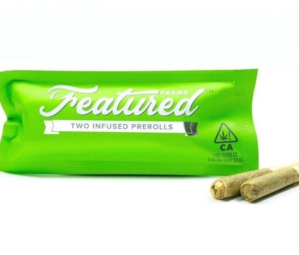 Featured Farms | Infused Prerolls 2pk | Blue Diamond - H | 1.0g