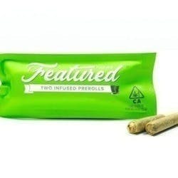 Featured Farms | Infused Prerolls 2pk | Gelato #41 - H | 1.0g