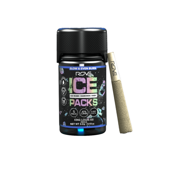 King Louis XIII | Infused Ice Packs (Rosin, Hash, and Diamonds) | 5x 0.6g