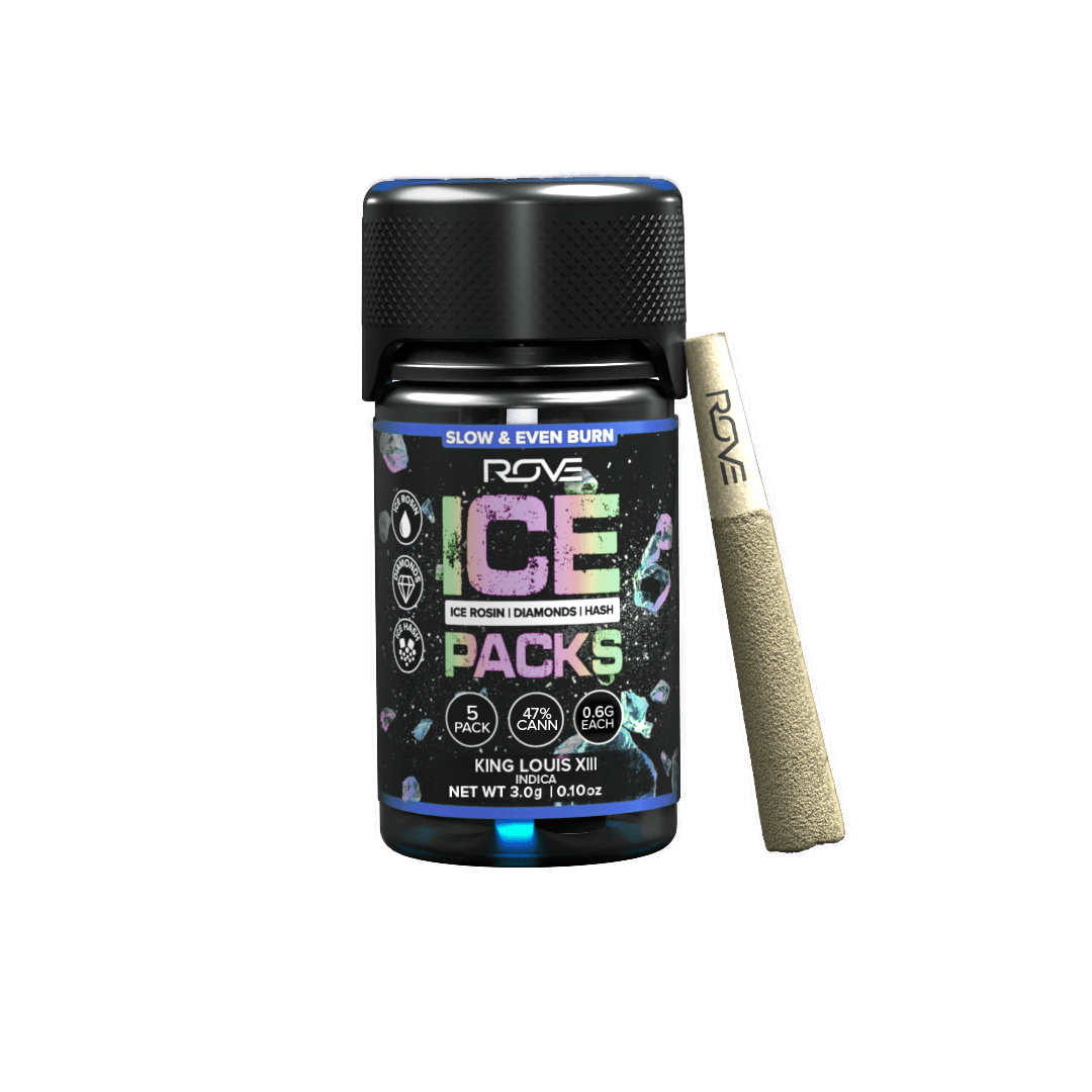 King Louis XIII | Infused Ice Packs (Rosin, Hash, and Diamonds) | 5x 0.6g