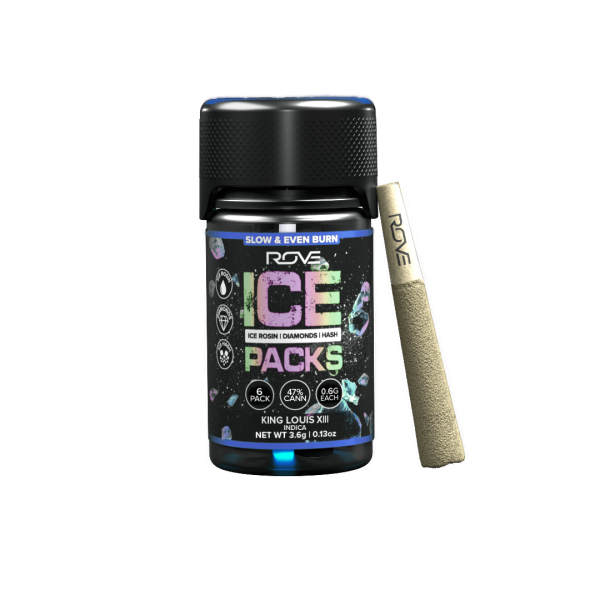 King Louis XIII | Infused Ice Packs (Rosin, Hash, and Diamonds) | 6x 0.6g