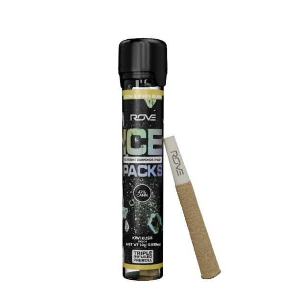 Kiwi Kush - Infused Ice Packs (Rosin, Hash, and Diamonds) 1g