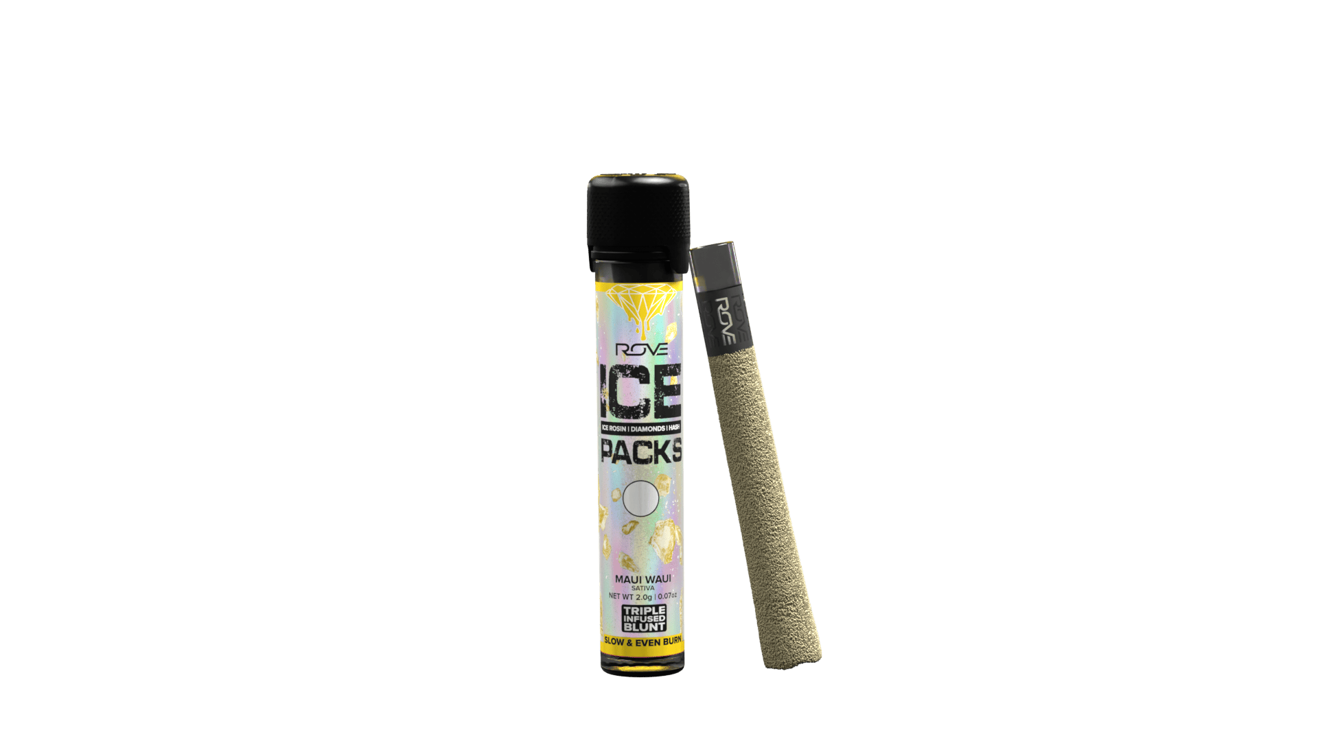 Maui Waui - Infused Ice Pack Blunt (Rosin, Hash, and Diamonds) 2g
