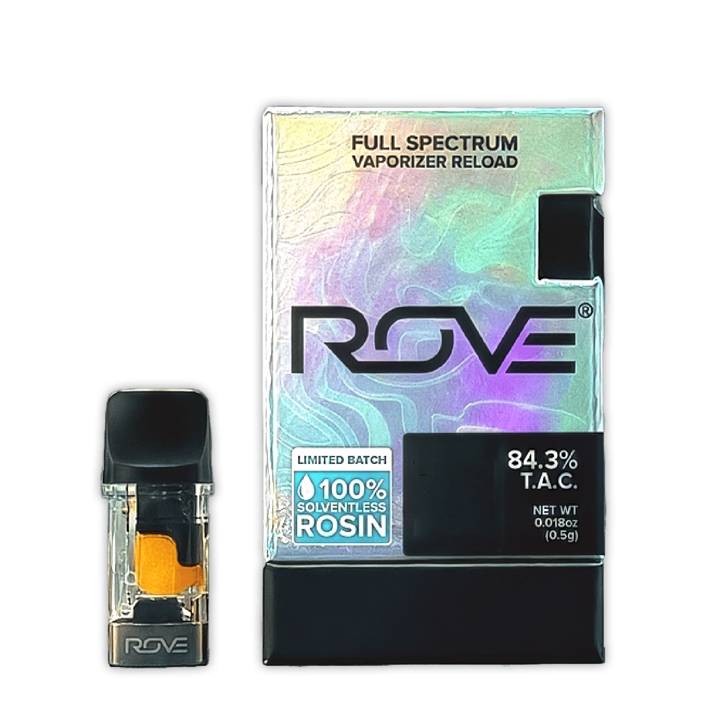 Orange Chameleon | Ice Hash Live Rosin Vaporizer | 0.5g (Reload)
